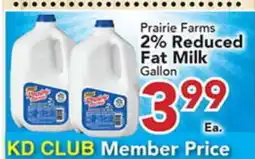 Eurofresh Market Prairie Farms 2% Reduced Fat Milk offer