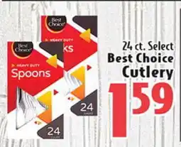 Eurofresh Market 24 ct. Select Best Choice Cutlery offer