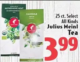 Eurofresh Market 25 ct. Select All Kinds Julius Meinl Tea offer