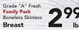 Eurofresh Market Grade A Fresh Family Pack Boneless Skinless Breast offer