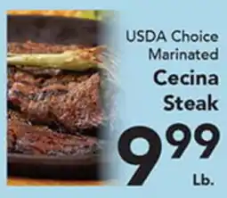 Eurofresh Market USDA Choice Marinated Cecina Steak offer