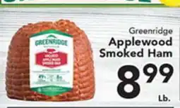 Eurofresh Market Greenridge Applewood Smoked Ham offer