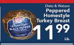Eurofresh Market Dietz & Watson Peppered Homestyle Turkey Breast offer