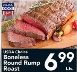 Eurofresh Market USDA Choice Boneless Round Rump Roast offer