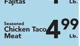 Eurofresh Market Seasoned Chicken Taco Meat offer