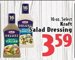 Eurofresh Market 16 oz. Select Kraft Salad Dressing offer