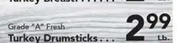 Eurofresh Market Grade A Fresh Turkey Drumsticks offer