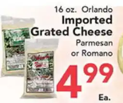 Eurofresh Market Orlando Imported Grated Cheese offer