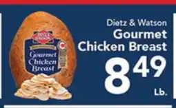 Eurofresh Market Dietz & Watson Gourmet Chicken Breast offer