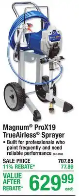 Menards Magnum ProX19 TrueAirless Sprayer offer