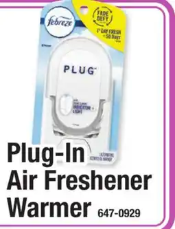 Menards Plug-In Air Freshener Warmer offer
