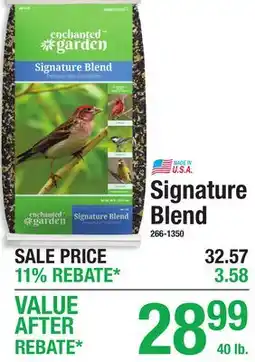Menards Signature Blend offer