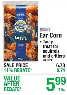 Menards Ear Corn offer