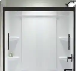 Menards Finesse Peak Tub/Shower Door offer