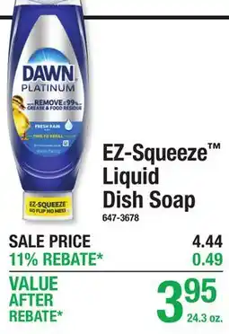 Menards EZ-Squeeze Liquid Dish Soap offer