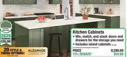 Menards Kitchen Cabinets offer