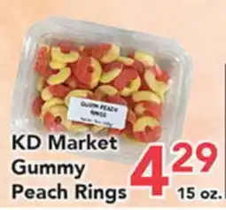 Eurofresh Market KD Market Gummy Peach Rings offer