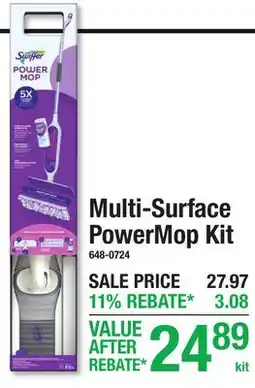 Menards Multi-Surface PowerMop Kit offer