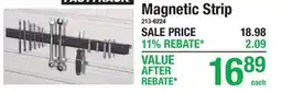 Menards Rubbermaid Magnetic Strip offer
