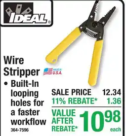 Menards Wire Stripper offer