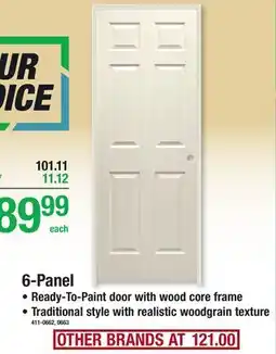 Menards 6-Panel offer