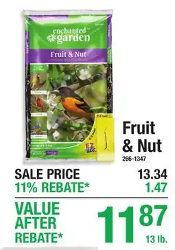 Menards Enchanted Garden Fruit & Nut offer