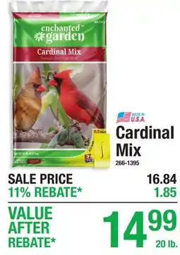 Menards Cardinal Mix offer