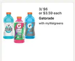 Walgreens Gatorade offer