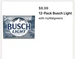 Walgreens 12-Pack Busch Light offer