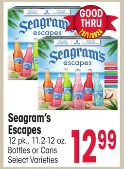 Jewel-Osco Seagram's Escapes offer
