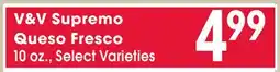 Jewel-Osco V&V Supremo Queso Fresco offer