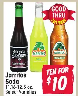 Jewel-Osco Jarritos Soda offer