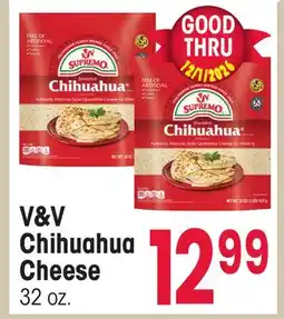 Jewel-Osco V&V Chihuahua Cheese offer