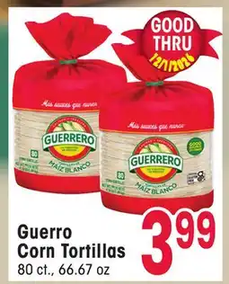 Jewel-Osco Guerrero Corn Tortillas offer