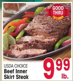 Jewel-Osco USDA CHOICE Beef Inner Skirt Steak offer