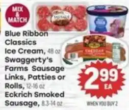 Tony’s Fresh Market Blue Ribbon Classics Ice Cream offer