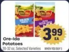 Tony’s Fresh Market Ore-Ida Potatoes offer