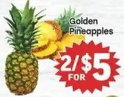 Tony’s Fresh Market Golden Pineapples offer