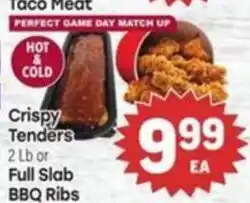 Tony’s Fresh Market Taco Meat Crispy Tenders offer