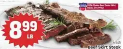 Tony’s Fresh Market Usda Choice Beef Outer Skirt Steak offer