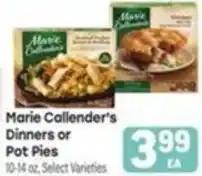 Tony’s Fresh Market Marie Callender's Dinners or Pot Pies offer
