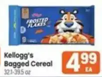 Tony’s Fresh Market Kellogg's Bagged Cereal offer