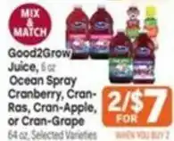 Tony’s Fresh Market Good2Grow Juice offer
