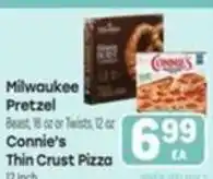 Tony’s Fresh Market Milwaukee Pretzel, Connie's Thin Crust Pizza offer