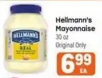 Tony’s Fresh Market Hellmann's Mayonnaise offer