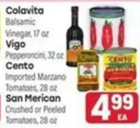Tony’s Fresh Market Colavita Balsamic Vinegar offer