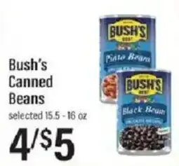 Lowes Foods Bush's Canned Beans offer