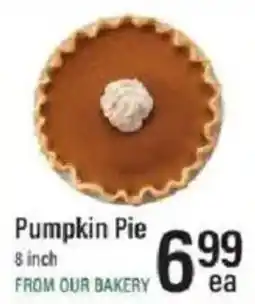 Lowes Foods Pumpkin Pie offer