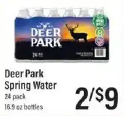Lowes Foods Deer Park spring water offer