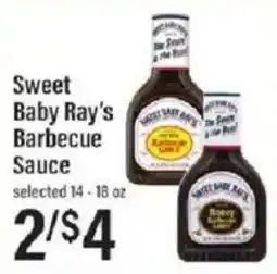 Lowes Foods Sweet Baby Ray's Barbecue Sauce offer